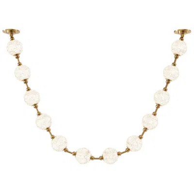 Kuzco Alora Marni Led 12 Head Natural Brass Pendant