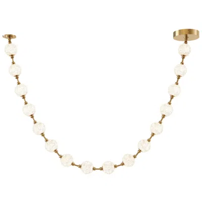 Kuzco Alora Marni Led 16 Head Natural Brass Pendant
