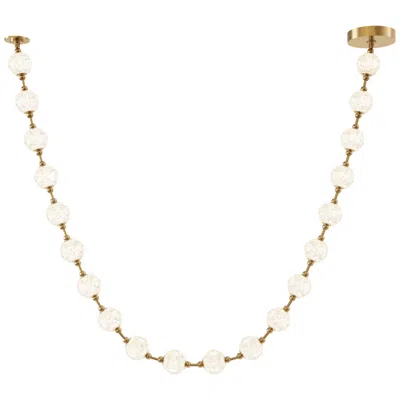 Kuzco Alora Marni Led 20 Head Natural Brass Pendant