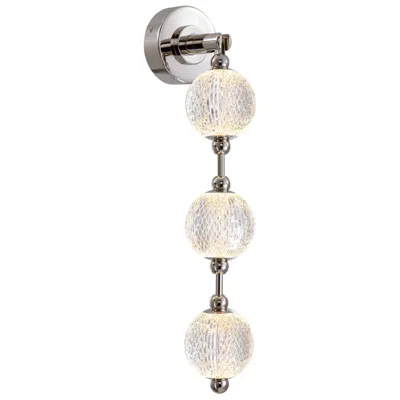Kuzco Alora Marni Led 23-in Polished Nickel Wall Vanity