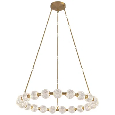 Kuzco Alora Marni Led 41-in Natural Brass Led Chandelier