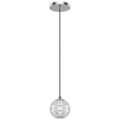 Kuzco Alora Marni Led 5-in Polished Nickel Pendant
