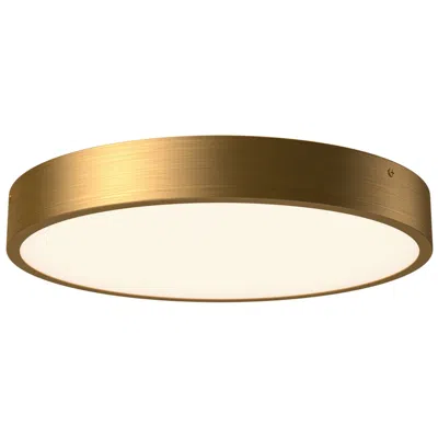 Kuzco Alora Mood Adelaide Led 15-in Aged Gold Flush Mount