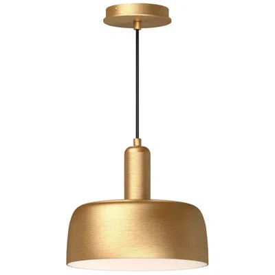 Kuzco Alora Mood Adriano E26 10-in Brushed Gold Pendant