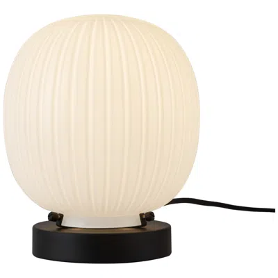 Kuzco Alora Mood Cherise E26 7-in Black/glossy Opal Glass Socket Table Lamp