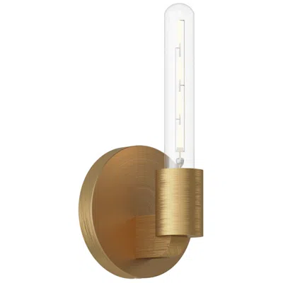 Kuzco Alora Mood Claire E26 5-in Aged Gold Wall Vanity
