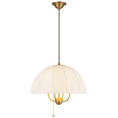 Kuzco Alora Mood Crosby E12 18-in Brushed Gold Pendant