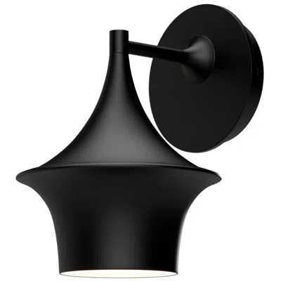 Kuzco Alora Mood Emiko E26 7-in Matte Black Wall Vanity