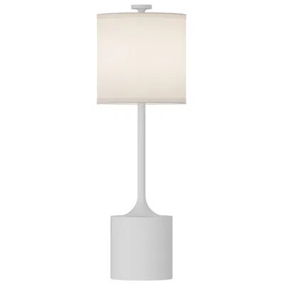 Kuzco Alora Mood Issa E26 26-in White/ivory Linen Table Lamp