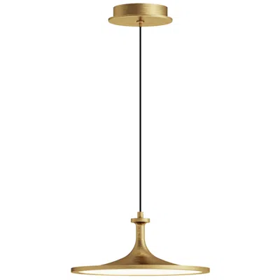 Kuzco Alora Mood Issa Led 12-in Brushed Gold Pendant