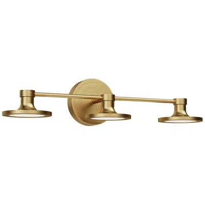 Kuzco Alora Mood Issa Led 21-in Brushed Gold Vanity Light