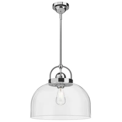 Kuzco Alora Mood Lancaster E26 15-in Chrome Pendant