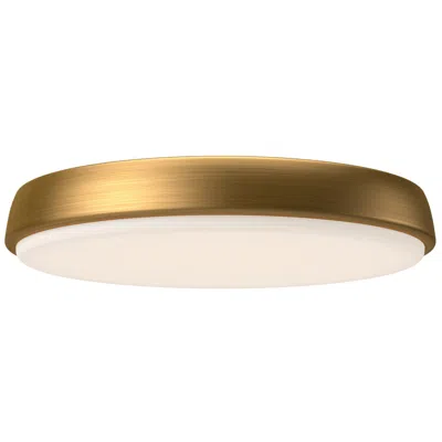 Kuzco Alora Mood Laval Led 15-in Aged Gold Flush Mount