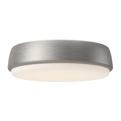 Kuzco Alora Mood Laval Led 9-in Brushed Nickel Flush Mount