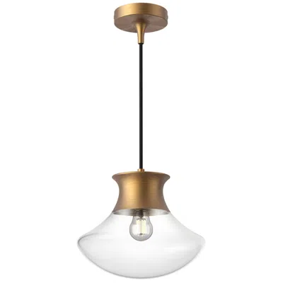 Kuzco Alora Mood Marcel E26 11-in Aged Gold Pendant