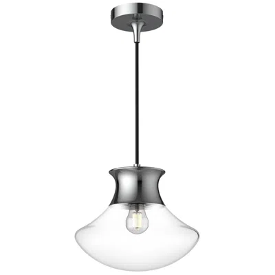 Kuzco Alora Mood Marcel E26 11-in Chrome Pendant