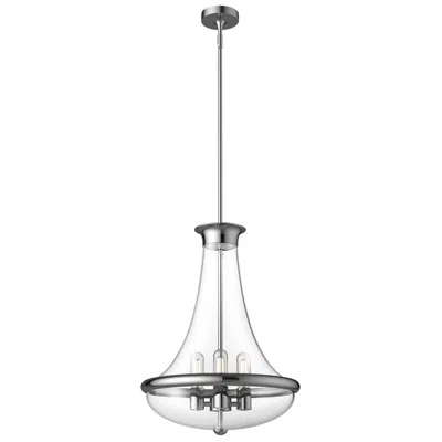 Kuzco Alora Mood Marcel E26 18-in Chrome Pendant