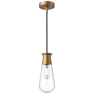 Kuzco Alora Mood Marcel E26 4-in Aged Gold Pendant