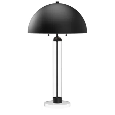 Kuzco Alora Mood Margaux E26 18-in Matte Black Table Lamp