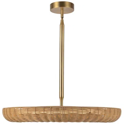 Kuzco Alora Mood Maris Led 24-in Brushed Gold Led Chandelier