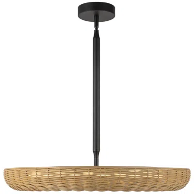Kuzco Alora Mood Maris Led 24-in Matte Black Led Chandelier