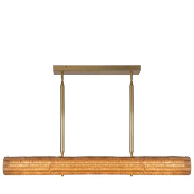 Kuzco Alora Mood Maris Led 42-in Brushed Gold Linear Pendant
