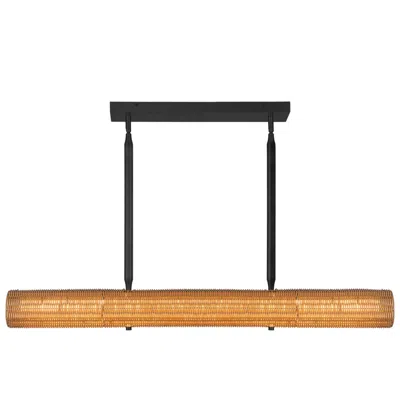 Kuzco Alora Mood Maris Led 42-in Matte Black Linear Pendant