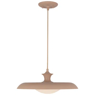 Kuzco Alora Mood Minori E26 15-in Peach Pendant