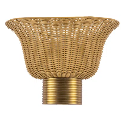 Kuzco Alora Mood Rancho E12 14-in Brushed Gold Wall Vanity