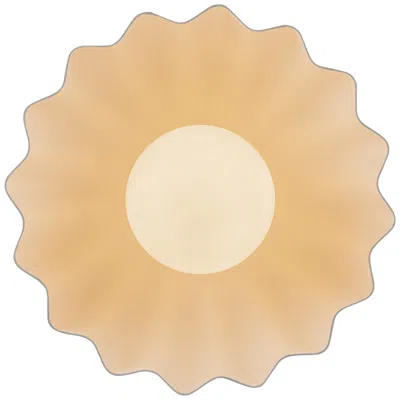 Kuzco Alora Mood Soleil Led 10-in Antique White/opal Glass Wall Vanity