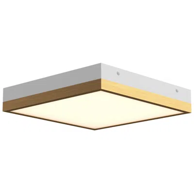 Kuzco Alora Mood Sydney Led 11-in Aged Gold/white Flush Mount