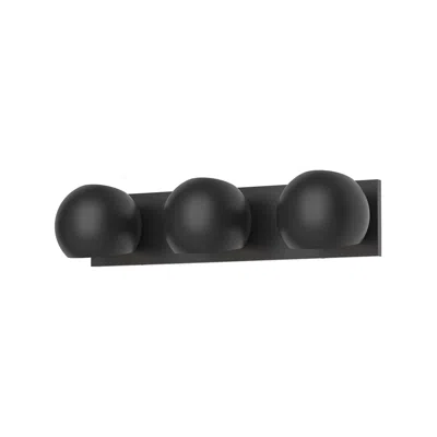 Kuzco Alora Mood Willow E12 22-in Matte Black Vanity Light