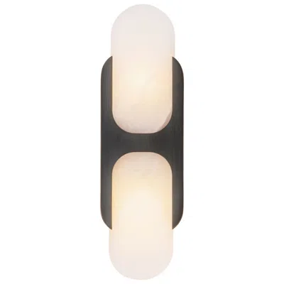 Kuzco Alora Odin E12 14-in Urban Bronze/alabaster Wall Vanity