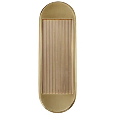 Kuzco Alora Palais Led 16-in Vintage Brass Wall Vanity