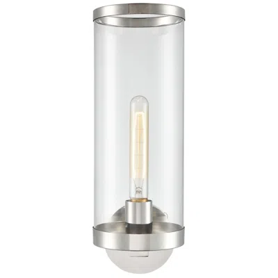 Kuzco Alora Revolve Ii E26 16-in Clear Glass/polished Nickel Wall Vanity