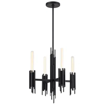 Kuzco Alora Torres E26 19-in Matte Black Chandelier