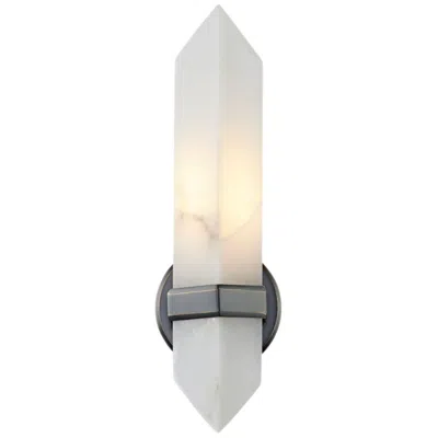 Kuzco Alora Valencia E26 5-in Urban Bronze/alabaster Wall Vanity