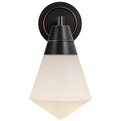 Kuzco Alora Willard E26 6-in Urban Bronze/opal Matte Glass Wall Vanity