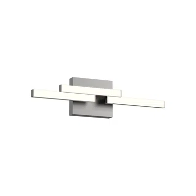 Kuzco Anello Minor Led 18-in Brushed Nickel Vanity Light