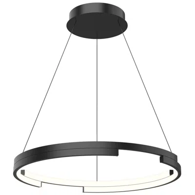 Kuzco Anello Minor Led 24-in Black Pendant