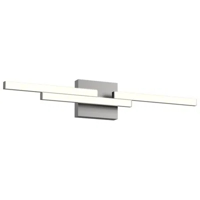 Kuzco Anello Minor Led 27-in Brushed Nickel Vanity Light