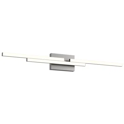 Kuzco Anello Minor Led 38-in Brushed Nickel Vanity Light