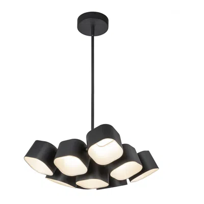 Kuzco Arena Led 18-in Black Led Chandelier
