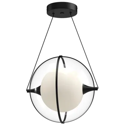 Kuzco Aries Led 12-in Black Pendant