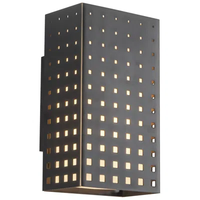 Kuzco Astoria 9-in Urban Bronze Dimmable Led Wall Sconce