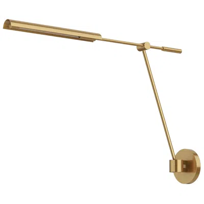 Kuzco Astrid 21 1/2" High Vintage Brass Wall Vanity Light