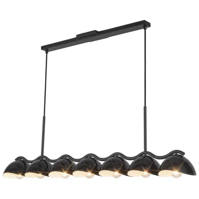Kuzco Atlas 42-in Black Linear Pendant