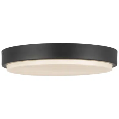 Kuzco Bailey 11-in Black Dimmable Led Outdoor Ceiling Light