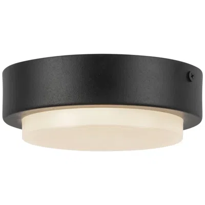 Kuzco Bailey 5-in Black Dimmable Led Outdoor Ceiling Light