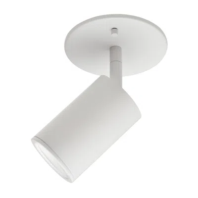 Kuzco Barclay 3-in White Semi-flush Mounts
